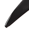 2pcs Headlight Eyebrow Glossy Black Abrasion Resistance Replacement for Infiniti