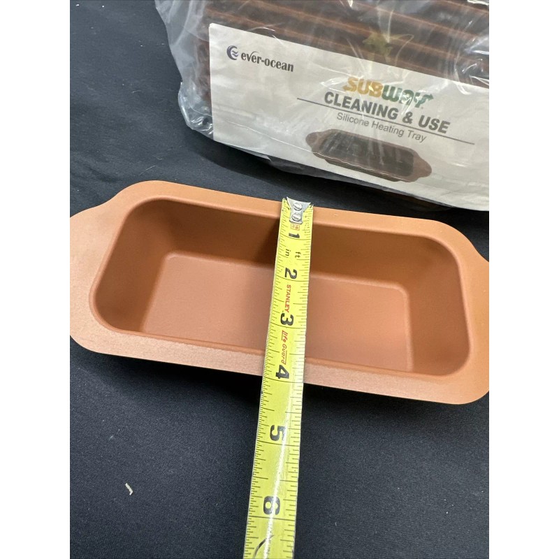 Ever-Ocean Ever Ocean 12 Pack Of Silicone Loaf Pans Subway