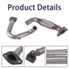 Liangchi Front Exhaust Manifold Catalytic Converter Kit Direct for Buick