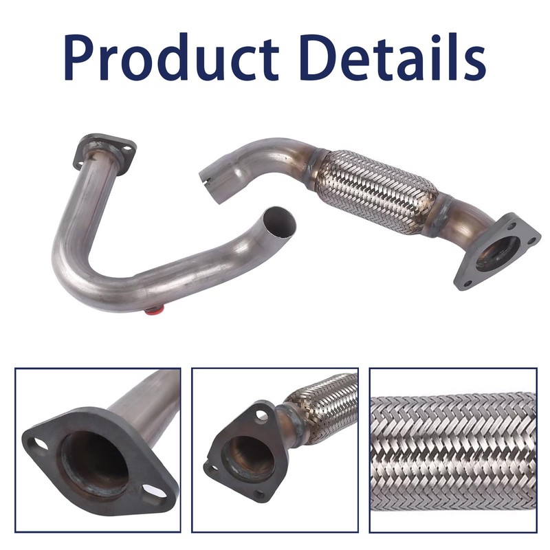 Liangchi Front Exhaust Manifold Catalytic Converter Kit Direct for Buick