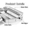 Taoluwin Vegetable Peeler, Dual Blade Stainless Steel Fruit & Potato