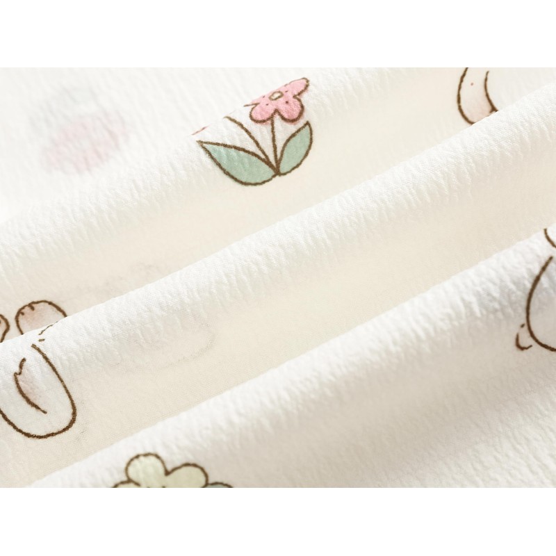 Hupohoi Big Girls Button Down Pajama Set 3pcs Short Sleeve