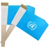 TSMD United Nations Stick Flag UN Small Mini Hand Held