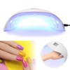 48W Intelligent Nail Lamp for Drying Nail Gels Time Setting