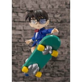 S.H. Figuarts Detective Conan Edogawa Conan - Tracking Edition, Approx. 94.4 ft (90 m), ABS & PVC Pre-painted Action Figure
