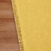 Solino Home Fringe Linen Table Runner 36 Inch – 100%
