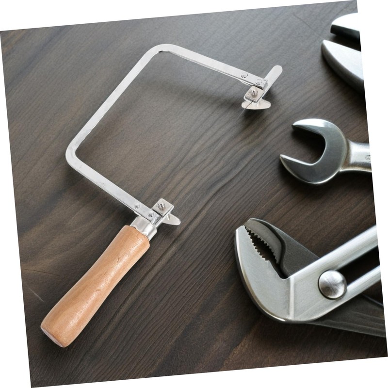 Gatuida 1 Set U Shaped Jewelry Saw with Ergonomic Handle