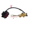PCC Rear ATV QUAD Brake Caliper Master Cylinder 13" HOSE