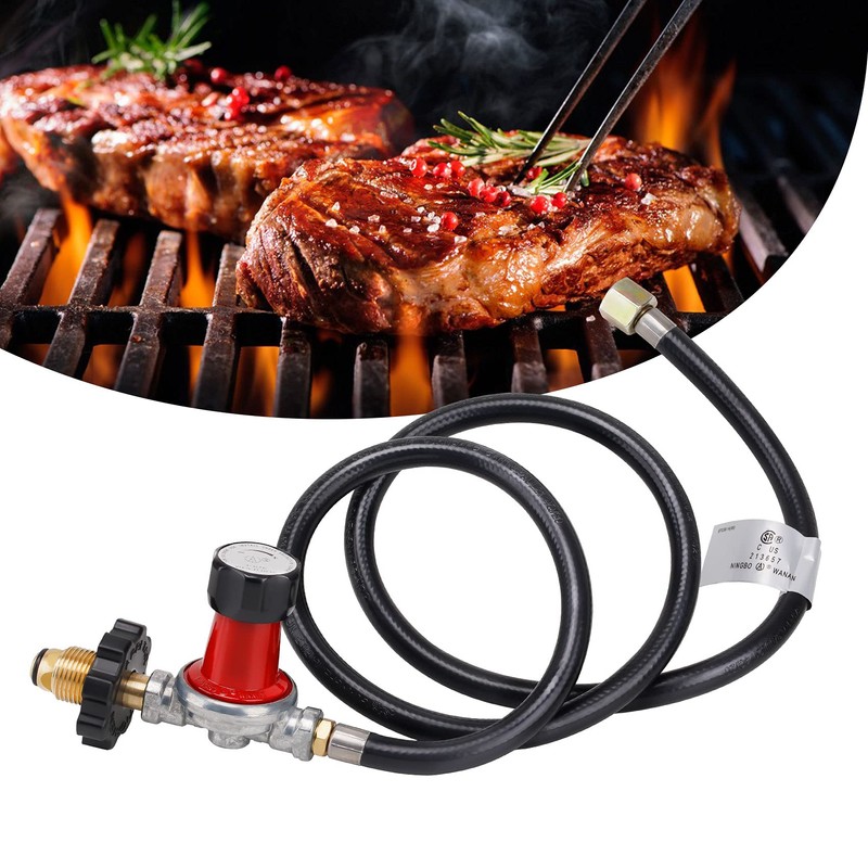 Stanbroil 0-30 PSI High Pressure Adjustable Regulator POL Connection and