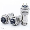 Tunghey 10-Pack GX12 4-Pin Aviation Connector Plug - 5 Female