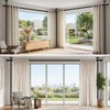 AKTOP Extra Long Room Divider Tension Curtain Rod, Adjustable 3.5-11ft(H)