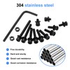 480 Pcs M3 Screws Bolts and Nuts Set, Hex Socket