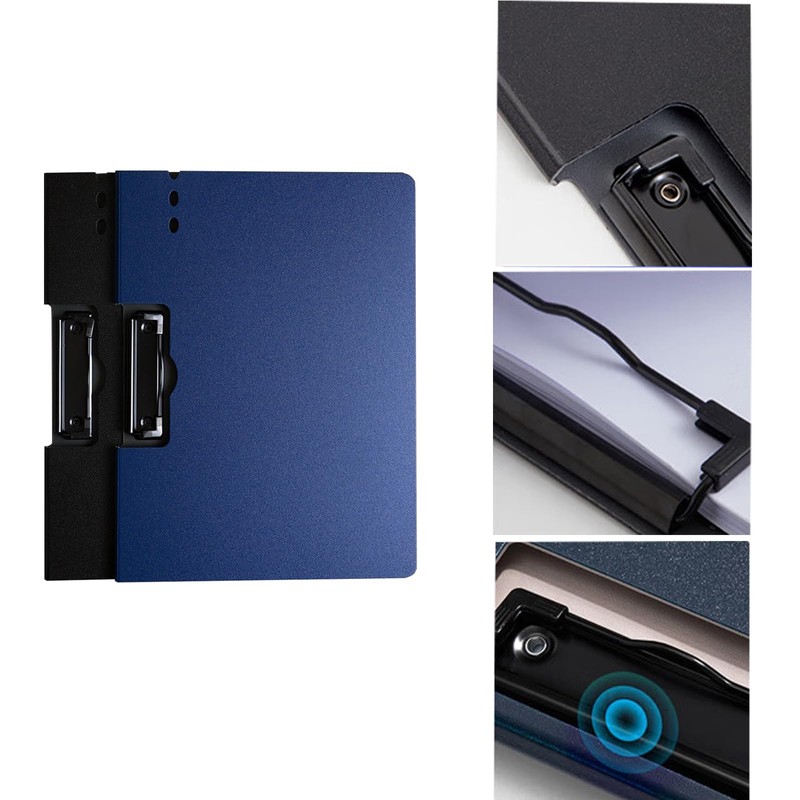 A4 Clipboard with Cover, 6 Pack Foldover A4 Clipboard File