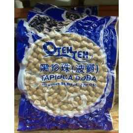 OtehTeh Black Taiwanese Tapioca Pearl Boba Bubble 5 lbs