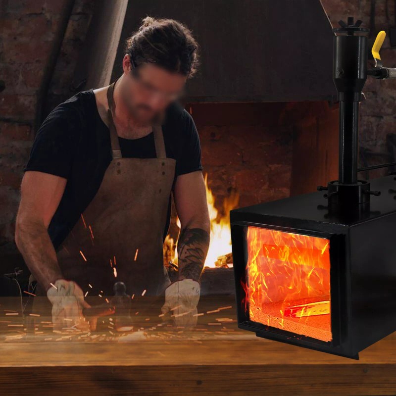 Simond Store Propane Forge Single Burner For Blacksmithing Knife Making