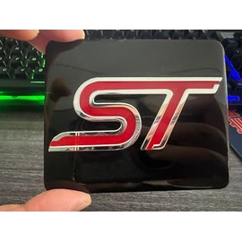 ST Logo Hitch Cover for 2 Inch Receivers(with 5/8-Inch Pin Diameter Trailer Hitch Lock)