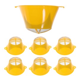 DOITOOL Professional Paint Filter 10pcs Reusable Mesh Strainer for Oil Paints Prevent Clogging