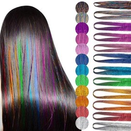 Holy Spirit Glitter Color Hairpiece Extensions / 홀리지스피럴 반짝이 글리터 컬러 헤어피스 붙임머리
