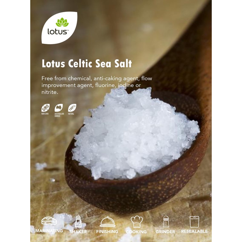 Lotus Coarse Celtic Sea Salt 500 g