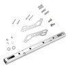 INFINAUTO Steering Wheel Brace Motorcycle Cross Bar Handlebar 22.5cm Silver