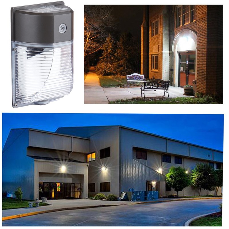 JMKMGL LED Wall Pack Light, 26W (150-250W Equivalent),with Photocell Dusk