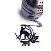 Black Cat Tea Infuser Mesh Ball for Tea Brewing in