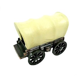 Covered Wagon Die Cast Metal Collectible Pencil Sharpener