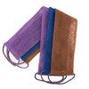 KIPETTO 3Pcs African Bath Sponges with Ropes Body Exfoliating Shower