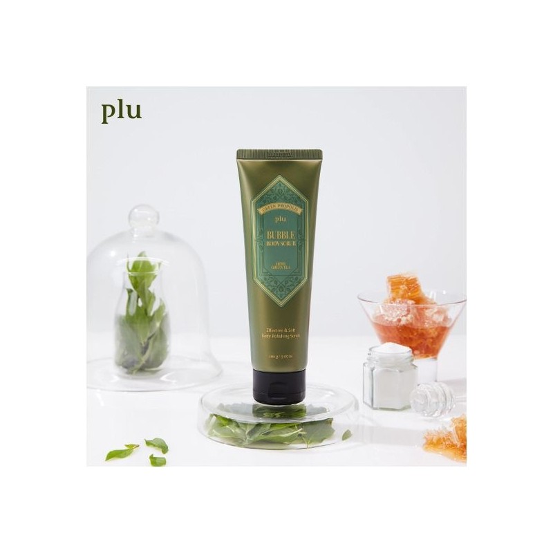 flu [Flu] Green Propolis Bubble Body Scrub Herb Green Tea