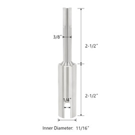 scottchen PRO RV Scissor Jack Slotted Drill Attachment, 5inch Long with 3/8" Shank Scissor Jack T-Slot Drill Attachment for Scissor Lift Jacks-1 Pack