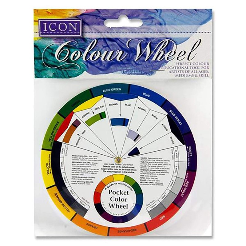 Premier Stationery H2770404 Icon 13 cm Pocket Colour Wheel