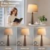 Seealle Modern Table Lamps Set of 2 - Touch Bedside