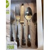 Food Network NEW Food Network Classic Silver 20 pc silverware