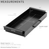 VIVO 22 inch Under Desk Mounted Sliding Pull-out Drawer for