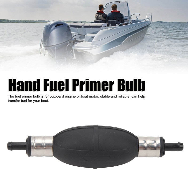 Boat Fuel Primer Bulb 6Y2‑24360‑52 5/16 Inch 8mm Rubber Fuel