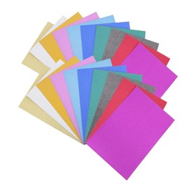 OHPHCALL 40 Sheets Colorful Glitter Craft Paperboard DIY Papers for Creative Projects for Crafts and Handmade Easy to Cut and Trim for All Occasions
