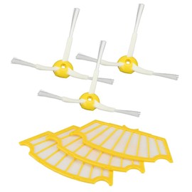 Roomba iRobot Roomba Compatible Filter for iRobot 500 600 Series, Edge Brush, Set of 6 [Bluway]