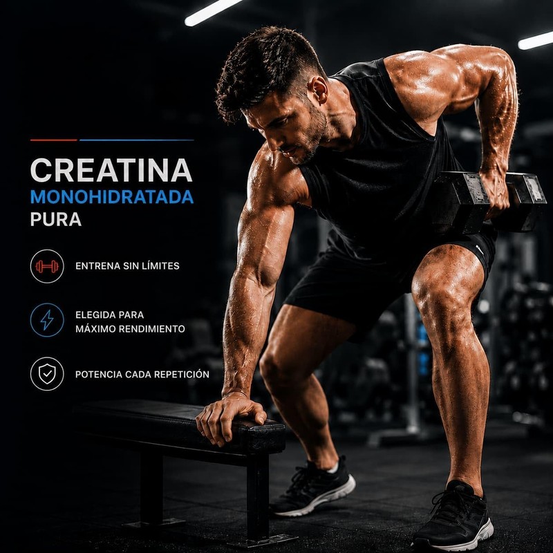 Creatina Monohidratada Micronizada 500 g Alta Pureza