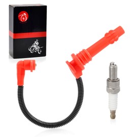 Ignition Coil Cap w/Wire and Spark Plug For Sportsman 570 2014-2023 Sportsman 450 HO 2016 Hawkeye 325 2x4 2015 4014296 4014908