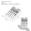 Asmix C1018W Calculator with Consumption Tax Switch Button, Deca Character,