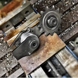 Monstercraftsman Motorcycle Chain Tensioner Weld-On Chopper Bobber Cafe MADE IN THE USA 530 #50