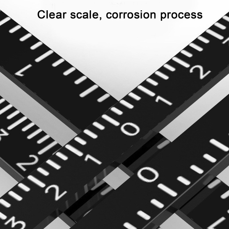 Aluminum Alloy Multi Angle Measuring Ruler Universal Opening Locator Measurement