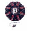 Ballistic Off-Road Wheel Center Cap Gloss Black/Red CAP OR-D2 CAP