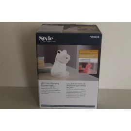 Style Selections Dinosaur Color Changing Child Safe BPA Free LED Night Light