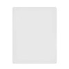 KLULK Fitted Sheet with Elasticated Corners, White, 100% Cotton, 90
