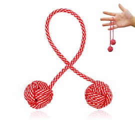DOINEUFL Begleri Fidget Toys, EDC Anxiety Relief for Adults & Kids, Begleri Fidget Spinner Balls Sensory Toys Suitable ADHD Exercise Attention (Red)