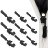 9Pcs Zip Repair kit with 3 Sizes of Zipper Pull
