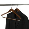 Quality Hangers Wooden Hangers Beautiful Sturdy Suit Coat Curved Hangers