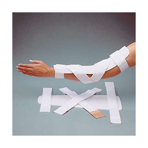 Rolyan 81279686 Elbow Pre-Cut Full Arm Splint for Limiting Elbow