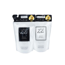 Madonnarili Shampoo & Treatment Refill Set, 11.8 fl oz (350 ml), Green Floral Fruity Scent